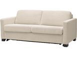 Schlafsofa HOME AFFAIRE "Vionelle, 2-Sitzer mit Kaltschaummatratze nach Wahl, Breite 166 cm", nature, B:166cm H:81cm T:98cm, 88% Polyester, 12% Polyacryl, Sofas, Schlafsofa, Dauerschläfer mit wahlweise Standard- oder Premium-Matratze