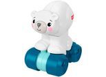Spielfigur FISHER-PRICE "Krabbelspaß Eisbär", weiß, Spielfiguren, KinderB:9cm H:14cm T:11cm, Kunststoff, Spielfigur, B:9cm H:14cm T:11cm