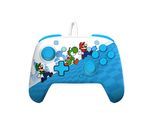 Gamepad "Rematch Wired", bunt (weiß, blau, rot), PDP - PERFORMANCE DESIGNED PRODUCTS, Spielecontroller, Gamepad