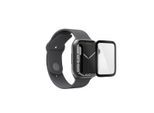 HAMA Displayschutzfolie "Displayschutz Super Hybrid für Apple Watch 10, 46 mm, mit Montagehilfe", transparent, Displayfolien, robustes Material, kratzfest, stoßfest, Displayschutzfolie