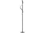 BRILLIANT LED Stehlampe "Eunice", schwarz (schwarz matt), Ø 20cm H: 150cm, 1 Stk., Leuchten, 150 x 20 cm, 1700 lm, 4000 K, Metall, matt schwarz, LED Stehlampe