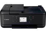 CANON Multifunktionsdrucker "PIXMA TR7650", schwarz, B:43,8cm H:19cm T:35cm, Drucker, 4in1 Tintenstrahl-Multifunktionsgerät mit 5 separaten Tintenpatronen, Multifunktionsdrucker