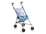 Puppenbuggy CHIC2000 "Mini-Buggy", blau (hellblau), Puppenwagen, KinderB:28cm H:55cm T:51cm, Kunststoff, Polyester, Stahl, Puppenbuggy, B:28cm H:55cm T:51cm