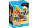 Konstruktions-Spielset PLAYMOBIL "Tragicomix und Falbala (71544), Asterix", bunt, Spielbausteine, Kinder, Kunststoff, Konstruktions-Spielset, Made in Europe