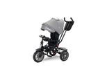 Lorelli Tricycle Speedy, Luftreifen, drehbarer Sitz, Musik, Licht, Schubstange dunkelgrau