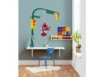 Wandtattoo KOMAR "Spidey and His Amazing Friends Lamp Swing - Größe 50 x 70 cm", bunt, Disney, Folie, Wandtattoos, Wandtattoo, selbstklebend, Wandsticker, Kinderzimmer