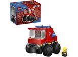 Konstruktionsspielsteine LEGO "Coole Flitzer – Löschauto (60482), LEGO City", bunt, Spielbausteine, Kinder, Kunststoff, Konstruktionsspielsteine, Made in Europe