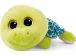 Kuscheltier NICI "Glubschis, Schildkröte Welloni, 25 cm liegend", grün, Plüschfiguren, KinderL:25cm, Kuscheltier, enthält recyceltes Material, L:25cm
