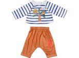 Puppenkleidung BABY BORN "Outfit Palmen, 43 cm", bunt, Puppenkleidung, Baby, Puppenkleidung, mit Kleiderbügel