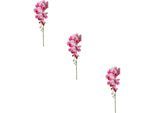 Kunstblume CREATIV GREEN "Orchidee Phalaenopsis", rosa, H:86cm, Obermaterial: 100% Polyethylen, Kunstpflanzen, Kunstblume