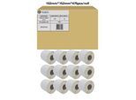 Etiketten G&G, kompatibel zu Zebra 800294-605, 102 x 152 mm, selbstklebend, perforiert, Thermopapier, weiß, 12 x 475 Stück