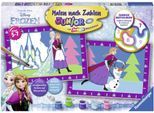Malen nach Zahlen RAVENSBURGER "Junior, Disney Frozen, Die Eiskönigin", bunt, Malvorlagen, KinderB:32cm H:22cm, Malen nach Zahlen, Made in Europe, B:32cm H:22cm