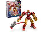 Konstruktionsspielsteine LEGO "Iron Man Mech vs. Ultron (76307), LEGO Super Heroes", bunt, Spielbausteine, Kinder, Kunststoff, Konstruktionsspielsteine, Made in Europe