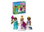 Konstruktions-Spielset PLAYMOBIL "Drei Prinzessinnen (72055), Princess", bunt, Spielbausteine, Kinder, Kunststoff, Konstruktions-Spielset, Made in Europe