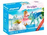 Konstruktions-Spielset PLAYMOBIL "Pegasus-Geburtstag (71802), Playmobil Magic", bunt, Spielbausteine, Kinder, Kunststoff, Konstruktions-Spielset, Made in Europe