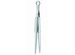 Patisseriezange RÖSLE, silber (edelstahlfarben), L:18cm, Edelstahl 18/10, Küchenzangen, Patisseriezange, gezieltes Anrichten, Edelstahl 18/10, spülmaschinengeeignet