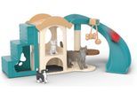 Spielwelt SCHLEICH "FARM WORLD, Spielspaß für Katzen (42764)", beige (bunt), Spielfigurenwelten, Kinder, Kunststoff, Spielwelt