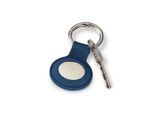 HAMA Schlüsselanhänger "Schlüsselanhänger für Apple AirTag, Schutzhülle, Ortung, Silikon", blau (dunkelblau), Schlüsselanhänger, Schlüsselanhänger