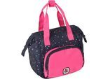 Puppen Wickeltasche CHIC2000 "Konfetti", blau (konfetti pink), Puppenausstattungen, KinderB:15cm H:24cm T:15cm, Polyester, Puppen Wickeltasche, B:15cm H:24cm T:15cm