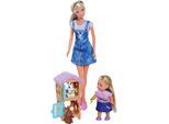 Anziehpuppe SIMBA "Steffi Love, Rabbit Family", bunt, Puppen, Kinder, Anziehpuppe, mit Schwester Evi und zwei Hasen