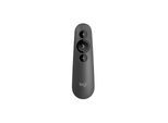LOGITECH Presenter "R500", grau (schwarz), B:12,6cm H:20,8cm L:7cm, Fernbedienungen, Presenter