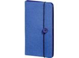 HAMA CD-Hülle "CD / DVD / Blu-ray-Tasche "Felt" für 48 Discs, Schutzhülle, Cover Blau", blau, B:3,3cm H:15,8cm T:33,5cm, Hüllen, CD-Hülle