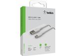 BELKIN USB-Kabel "BoostCharge USB-C/USB-A Kabel PVC, 1m", weiß, 100cmcm, Kabel, USB-Kabel