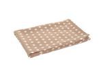 FIT+FUN Couverture polaire Classic brun/blanc