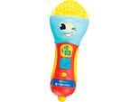 Lernspielzeug CLEMENTONI "Baby Clementoni, Baby-Mikrophon", bunt, Lernspielzeug, Baby, Lernspielzeug, Mit Licht und Sound