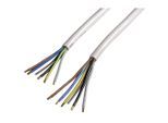 XAVAX Stromkabel "Elektroherd Zuleitung, Herdanschlusskabel, 1,5 m, 1 St. Polyb.", weiß, 150cmcm, Kabel, Stromkabel