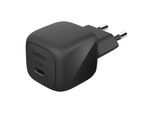 BELKIN USB-Ladegerät "BoostCharge kompakter 45 W Charger", schwarz, B:10,11cm H:10,26cm T:3,84cm, Ladegeräte, USB-Ladegerät