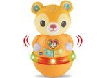 Lernspielzeug VTECH "Vtech Baby, Wackelbärchen", bunt, Lernspielzeug, BabyB:10,1cm H:17cm L:10,1cm, Kunststoff, Lernspielzeug, mit Licht- und Soundeffekt, B:10,1cm H:17cm L:10,1cm