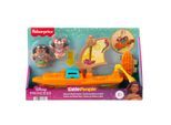 Spielzeug-Boot FISHER-PRICE "Little People Vaiana und Mauis Kanu", bunt, Spielzeugfahrzeuge, Kinder, Kunststoff, Spielzeug-Boot