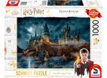 Puzzle SCHMIDT SPIELE "Wizarding World, Harry Potter™, Hogwarts Castle von Thomas Kinkade", bunt, Puzzles, KinderB:69cm H:49cm, Pappe, Motiv, Puzzle, Made in Germany, B:69cm H:49cm