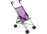Puppenbuggy CHIC2000 "Mini-Buggy", lila (melange lila), Puppenwagen, KinderB:28cm H:55cm T:51cm, Kunststoff, Polyester, Stahl, Puppenbuggy, B:28cm H:55cm T:51cm