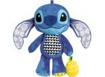 Plüschfigur CLEMENTONI "Disney Baby, Stitch, Erste Aktivitäten", bunt, Plüschfiguren, Kinder, Plüschfigur, Made in Europe
