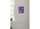 Leinwandbild KOMAR "Disney Tinker Bell Flower City", lila (farbe bild(er): lila), Disney, 1 Stk., Vlies, Bilder, Leinwandbild, 30 x 40 cm (Breite x Höhe) - Kinderzimmer, Dekoration
