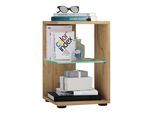 Couchtisch VCM "Holz Beistelltisch Couchtisch Sofatisch Elani", braun (honig, eiche), B:30cm T:30cm, Tische, Couchtisch