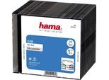 HAMA CD-Hülle "CD-Slim-Box, 20er-Pack, Schwarz, Vorratspack Leerhülle", schwarz, B:13cm H:12,5cm T:14,3cm, Hüllen, CD-Hülle