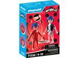 Konstruktions-Spielset PLAYMOBIL "Miraculous: Marinette & Ladybug (71336), Miraculous", bunt, Spielbausteine, Kinder, Kunststoff, Konstruktions-Spielset, Made in Europe