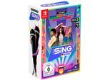 RAVENSCOURT Spielesoftware "Let’s Sing 2026 German Version (+ 2 Mics)", transparent (ohne farbbezeichnung), Nintendo Switch, Spielesoftware, Spielesoftware