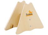Fahrradständer PINOLINO "Stellplatz für Kinder-Laufräder", braun (holzfarben), Fahrradparksysteme, KinderB:13cm H:19cm L:24cm, Holz, Fahrradständer, B:13cm H:19cm L:24cm