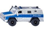 Spielzeug-Auto SIKU "SIKU Super, Rheinmetall MAN Survivor R (2304)", blau (blau, silber), Spielzeugfahrzeuge, KinderB:5,2cm H:5,6cm T:12,9cm, Kunststoff, Metall, Spielzeug-Auto, Made in Europe, B:5,2cm H:5,6cm T:12,9cm