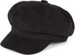 Ballonmütze STYLEBREAKER "Weiche Ballonmütze Einfarbig", Damen, schwarz, Obermaterial: 100% Polyester PES., Modisch, Mützen Ballonmütze