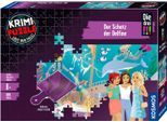 Puzzle KOSMOS "Krimipuzzle Die drei Der Schatz der Delfine", bunt, Puzzles, KinderB:54cm H:38cm, Pappe, Puzzle, Made in Germany, B:54cm H:38cm