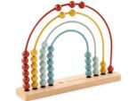 Lernspielzeug PINOLINO "Abakus-Regenbogen - Ruby", bunt, Lernspielzeug, BabyB:6cm H:21cm L:28cm, Holz, Lernspielzeug, aus Holz, FSC - schützt Wald, B:6cm H:21cm L:28cm