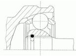LÖBRO Gelenksatz, Antriebswelle 306632 für Ford ASIA & OCEANIA