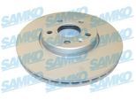 SAMKO Bremsscheibe v1029vr innenbelüftet 296mm 28mm für Volvo