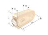 BOSCH Luftfilter f026400432 Filtereinsatz 96mm für Mercedes