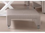 Polsterhocker EXXPO - SOFA FASHION "Intenso, Hocker, modern", beige, B:100cm H:50cm T:53cm, NaturLeder;Strukturstoff (Zusammensetzung: Polyester 100%);Luxus-Microfaser (Zusammensetzung: Aufgeflockte 100% Polyester Schicht mit Prägung);Cord (Zusammensetzung: Polyester 100%), Hocker, Polsterhocker, hohe Bodenfreiheit, frei im Raum stellbar, hoher Sitzkomfort